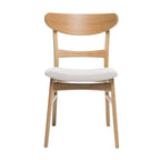 Chaises de salle à manger modernes Idalia du milieu du siècle (lot de 4) par Christopher Knight Home