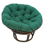 Chaise Papasan Bali en rotin de 42 pouces avec coussin en sergé
