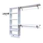 Système de placard en bois massif John Louis Home blanc