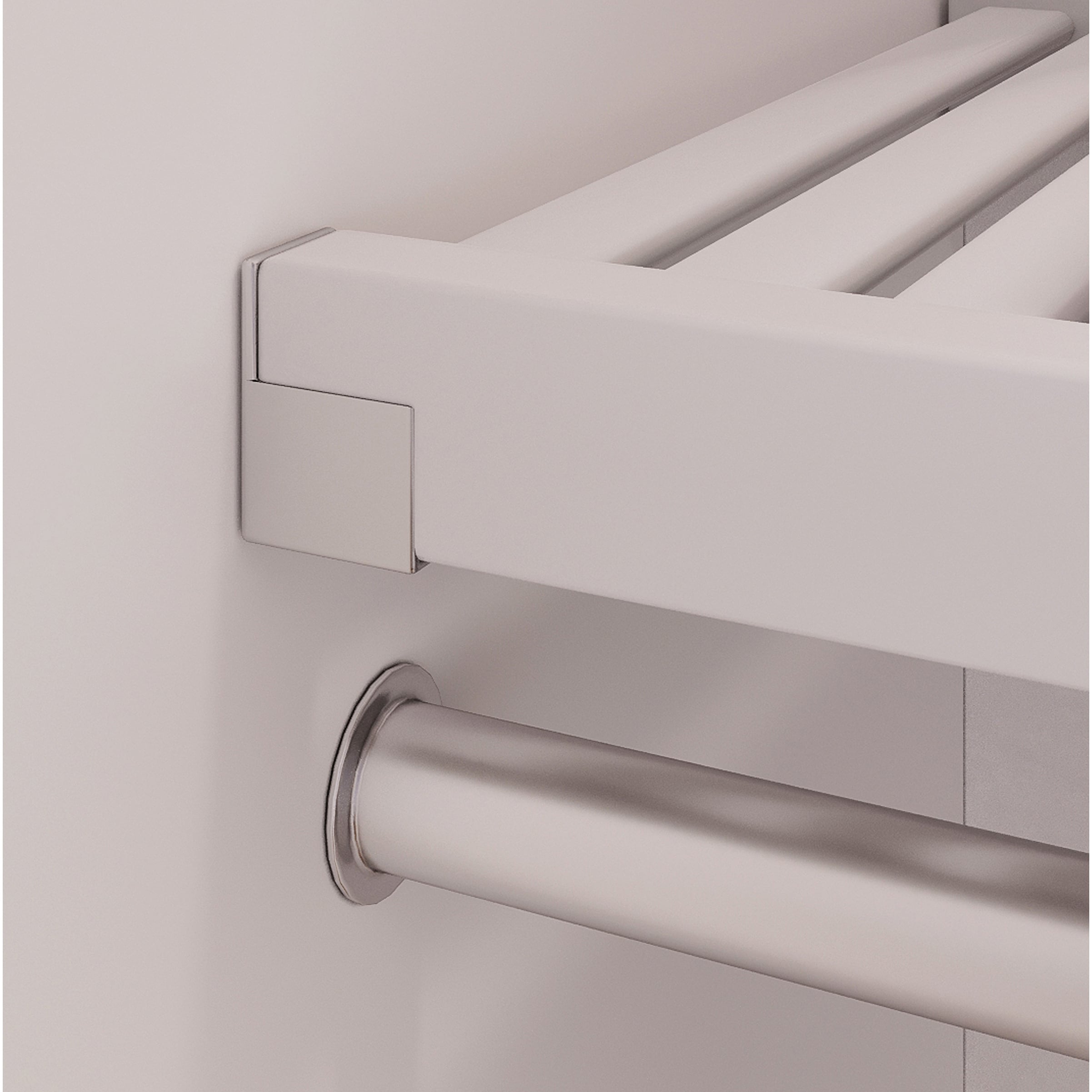 Système de placard en bois massif John Louis Home blanc