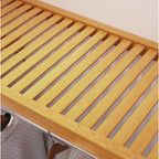 Système de placard intégré Simplicity en bois massif John Louis Home, érable miel