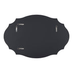 Miroir mural ovale festonné Kate et Laurel Leanna