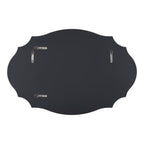 Miroir mural ovale festonné Kate et Laurel Leanna