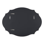 Miroir mural ovale festonné Kate et Laurel Leanna