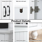 Buffet de cuisine, meuble de bar à café, meuble de rangement d'appoint