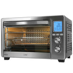 Four grille-pain de comptoir LNC 12 en 1 de grande capacité (34 pintes), convection, rôtissoire et friteuse à air - 19,5 L x 15 l x 12,5 H