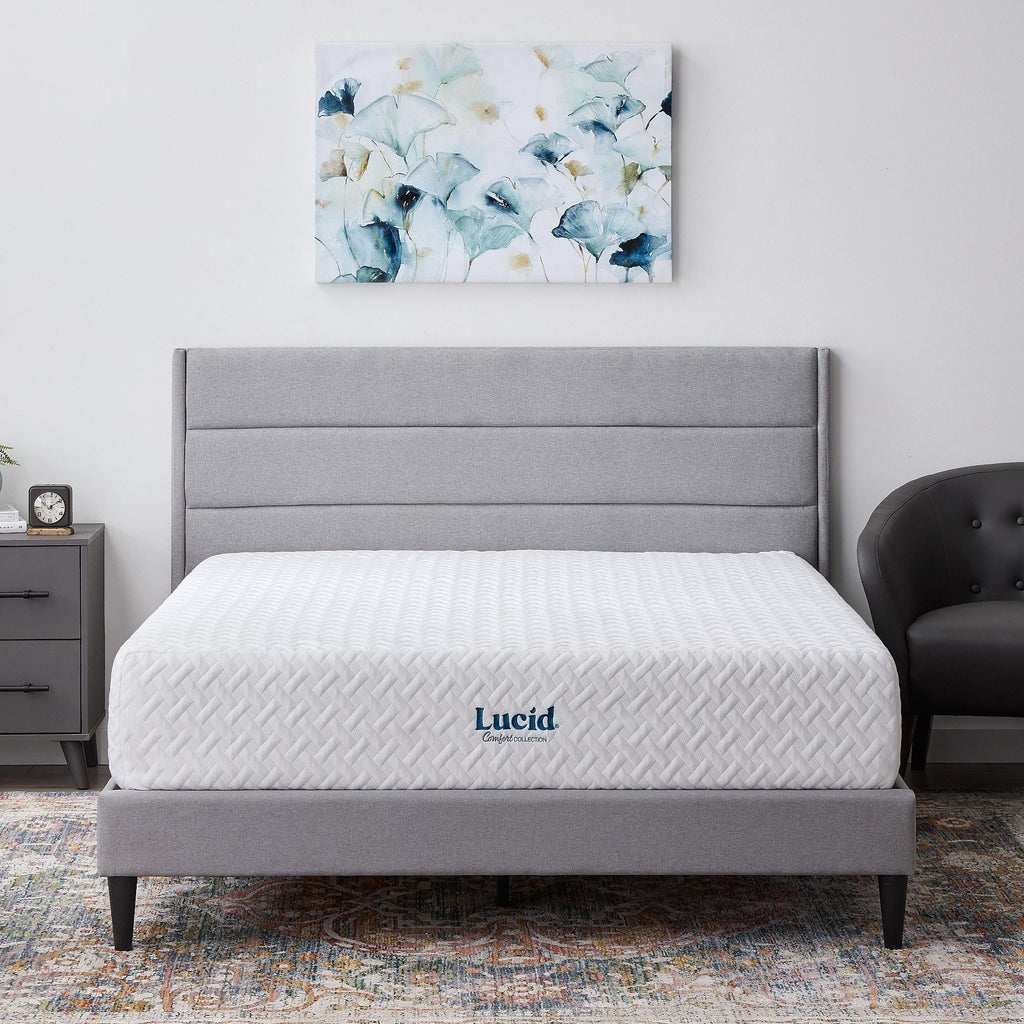Matelas ferme en mousse à mémoire de forme Lucid de 12 pouces