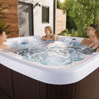 Spa Lifesmart LS450DX 7 personnes 22 jets 110 V Plug and Play avec cascade