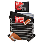 Couette surdimensionnée réversible pour enfants Lush Decor à motif de football américain