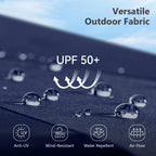 MAISON ARTS Parasol déporté hydraulique automatique de 12 pieds avec mât en aluminium et rotation à 360 degrés