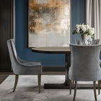 Chaises de salle à manger rembourrées Madison Park Signature Ultra avec pieds en bois (lot de 2) - N/A