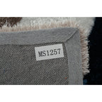 Tapis à poils longs Mateos au design abstrait