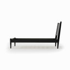 Lit à panneaux du milieu du siècle