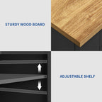 Meuble de rangement pour îlot de cuisine roulant Moasis de 53 pouces, chariot de cuisine mobile portable