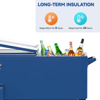 Glacière à roulettes Moasis 80 pintes