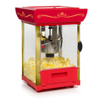 Bouilloire de style cinéma de 2,5 oz, chariot à popcorn de 10 tasses et 48 pouces