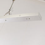 Lustre LED de luxe en acier inoxydable imbriqué de style nordique pour salle à manger