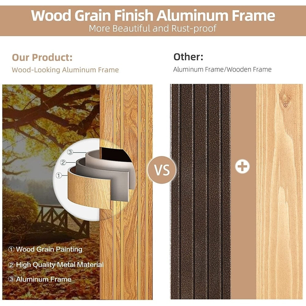 Tonnelle d'extérieur à toit rigide avec double toit en acier galvanisé et cadre en aluminium, pergola extérieure avec rideaux et filets haut de gamme