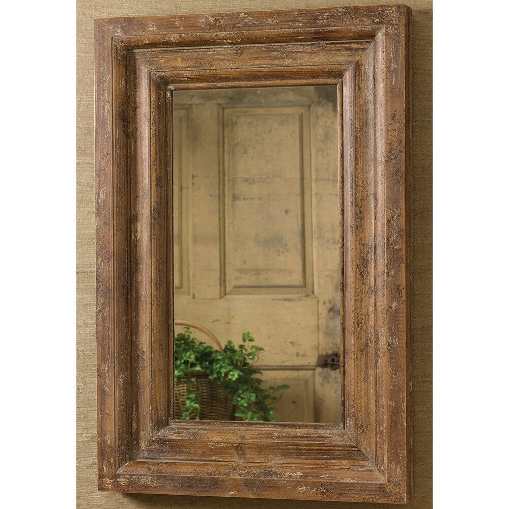 Miroir en bois vieilli Park Designs 36H - Marron - 36H x 24L x 2,75P