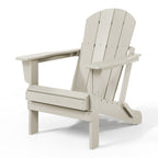 Chaises pliantes Adirondack Polytrends Laguna résistantes aux intempéries (lot de 2)