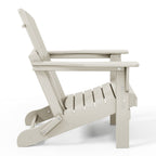 Chaises pliantes Adirondack Polytrends Laguna résistantes aux intempéries (lot de 4)