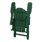 Chaises pliantes Adirondack Polytrends Laguna résistantes aux intempéries (lot de 4)