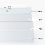Matelas en mousse à mémoire de forme Priage by Zinus de 8 pouces au thé vert