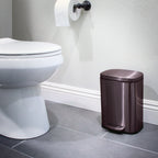 Poubelles rectangulaires Qualiazero de 13,2 gallons et deux de 1,3 gallon à pédale - Ensemble familial