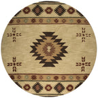 Tapis en laine touffeté à la main Alora Decor Ryder Southwestern