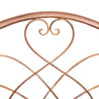 Étagère de boulangerie d'extérieur à 4 niveaux en fer forgé victorien SAFAVIEH Bryn - 25 po L x 15 po P x 63 po H - 25L x 15P x 63H