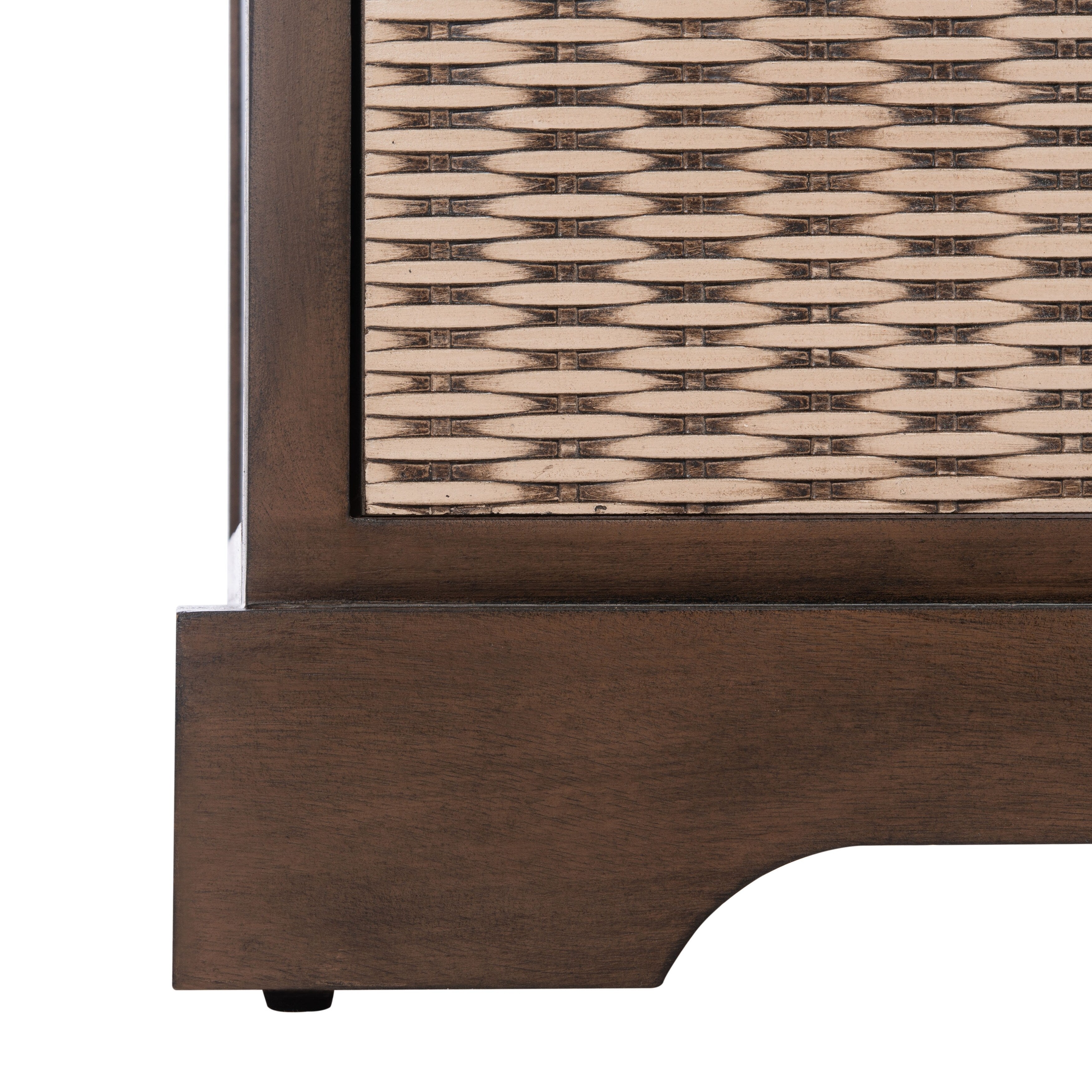 Banc de rangement à 3 tiroirs avec coussins SAFAVIEH Fiorello - 47,3 L x 15 L x 19 H - 47 L x 15 P x 19 H