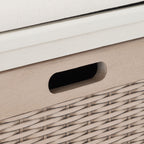 Banc de rangement à 3 tiroirs avec coussins SAFAVIEH Fiorello - 47,3 L x 15 L x 19 H - 47 L x 15 P x 19 H