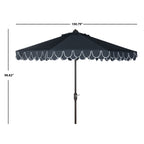 Parasol élégant SAFAVIEH Gebbine de 9 pieds