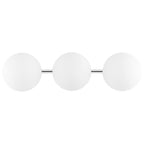 Applique murale traditionnelle SAFAVIEH Lighting Lambrini 21 (3 ampoules) - 6 L x 8 P x 21 H - 21 L x 8 P x 6 H