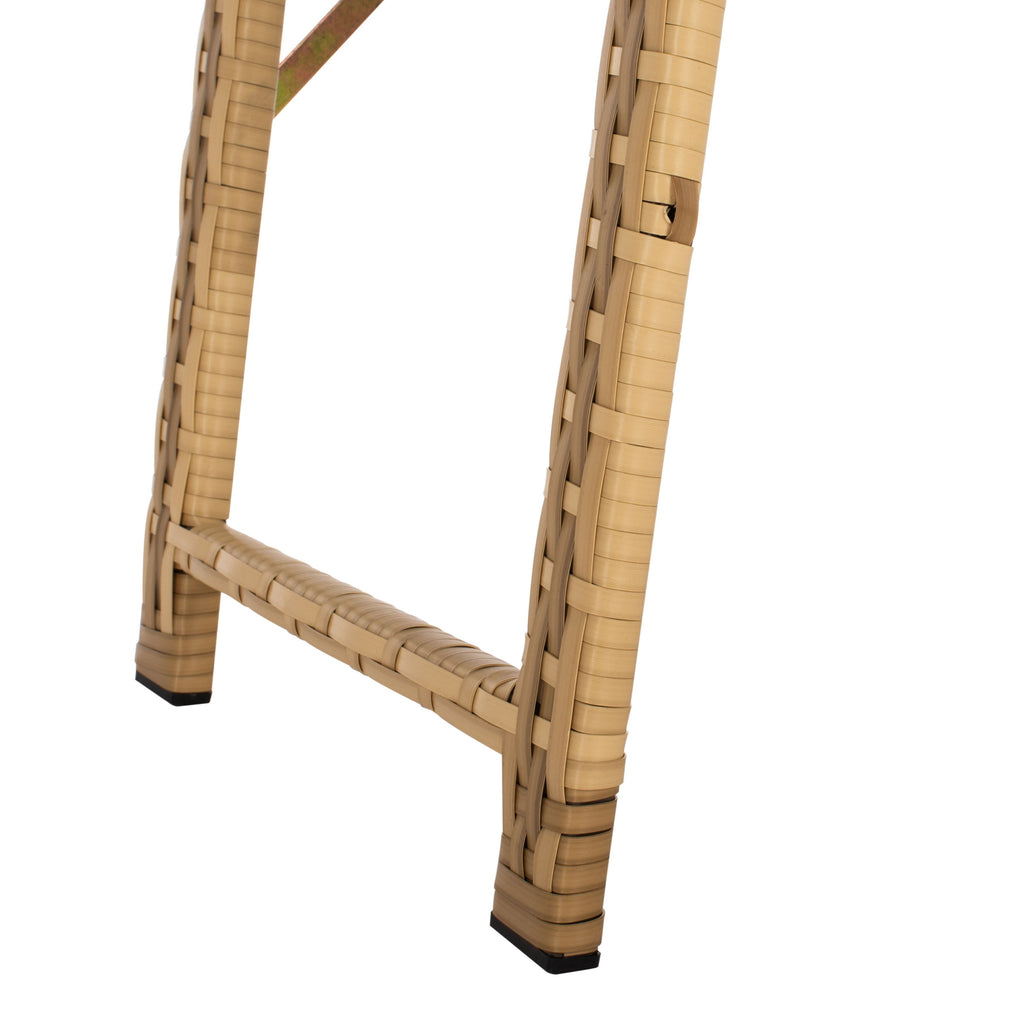 Ensemble de chaises longues d'extérieur Blaguna 3 pièces SAFAVIEH - 83 L x 20 P x 24 H