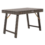 Ensemble de chaises longues d'extérieur Blaguna 3 pièces SAFAVIEH - 83 L x 20 P x 24 H