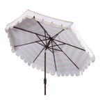 Parapluie rond à manivelle SAFAVIEH Outdoor Jaylee 11 pieds