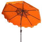 Parasol de marché double SAFAVIEH Outdoor Livia 9 pieds, base non incluse