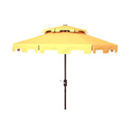 Parasol de marché double SAFAVIEH Outdoor Livia 9 pieds, base non incluse