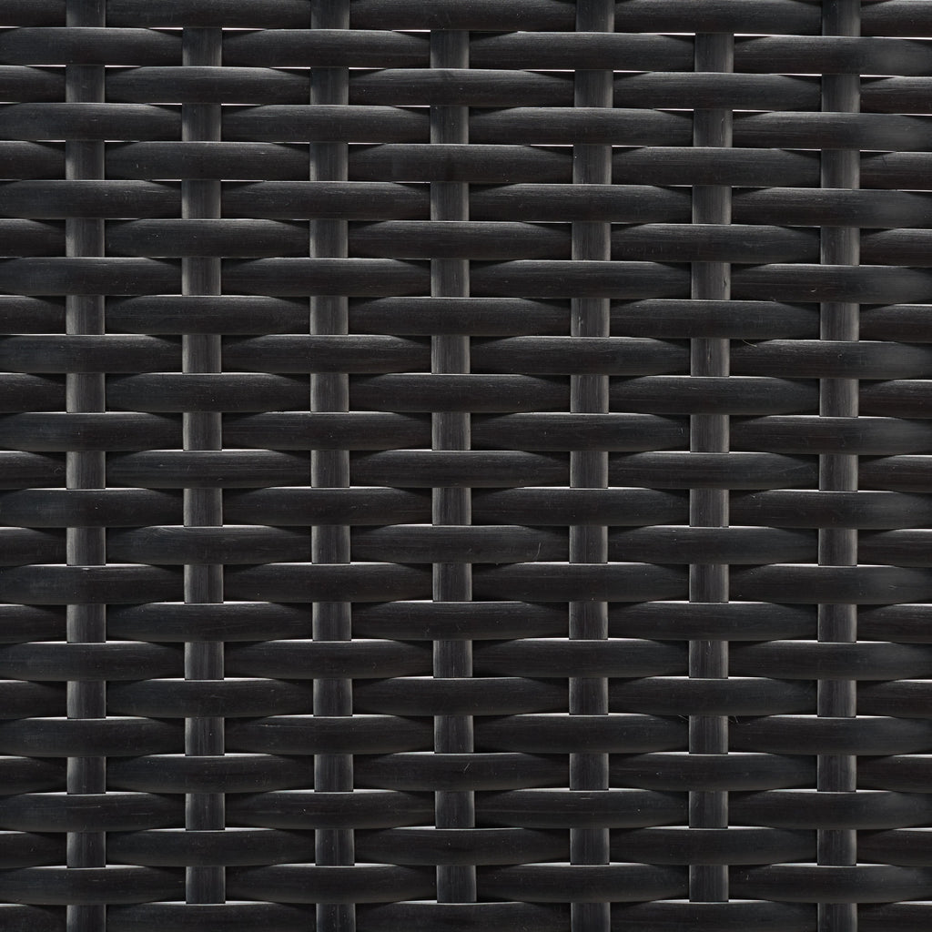 Lit de repos d'extérieur SAFAVIEH Taniyah en osier avec oreiller et coussins - 53 L x 28 P x 62 H