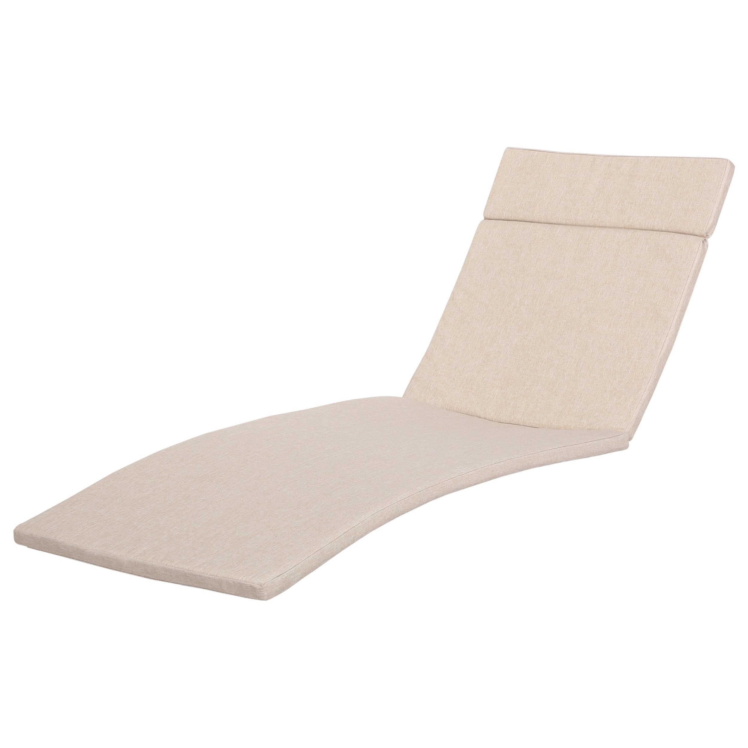 Ensemble de coussins d'extérieur Salem pour chaise longue - Coussins uniquement (lot de 2) par Christopher Knight Home - 79,25 L x 27,50 l x 1,50 H