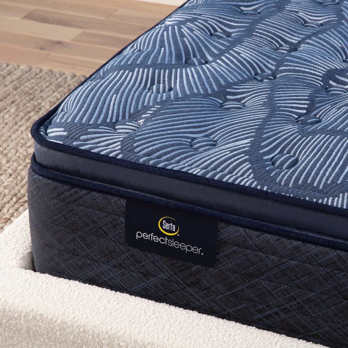 Matelas Serta Perfect Sleeper Oasis Sleep 14,5 à plateau-coussin moyen