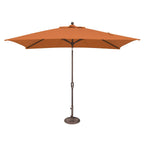 Parasol inclinable rectangulaire à bouton-poussoir SimplyShade Catalina de 10 pieds