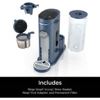 Cafetière à dose unique, compatible K-Cup, réservoir de 1,6 l, 6 à 68 cl, option café glacé