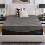 Matelas en mousse à mémoire de forme Active 12 pouces au charbon de bois Slumber Solutions