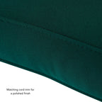 Ensemble de coussins d'extérieur à siège profond Sunbrella de qualité supérieure, 2 pièces