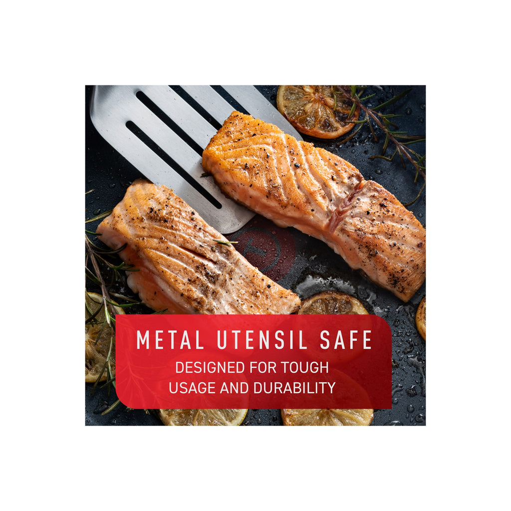 Batterie de cuisine antiadhésive T-fal Platinum avec base à induction, collection Unlimited Cookware, 12 pièces