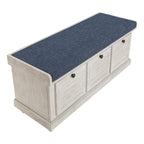 Le banc de rangement Arbakka de Gray Barn
