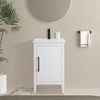Meuble-lavabo simple Vanity Art 20, 24 ou 30 avec dessus en céramique