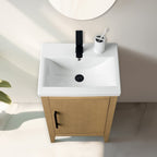 Meuble-lavabo simple Vanity Art 20, 24 ou 30 avec dessus en céramique
